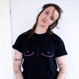 Privé Tiet-shirt Black